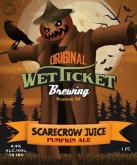 Wet Ticket Scarecrow 4pk Cn (415)