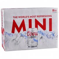 Coors Brewing Co - Coors Light (12 pack 8oz cans) (12 pack 8oz cans)