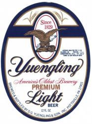 Yuengling Brewery - Premium Light (24 pack 12oz cans) (24 pack 12oz cans)