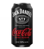 Jack Daniels & Coke Zero 4 Pack Cans (414)